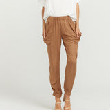 Slouchy Pants - Tan
