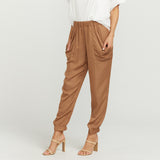 Slouchy Pants - Tan