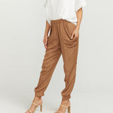 Slouchy Pants - Tan