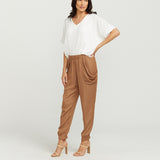 Slouchy Pants - Tan