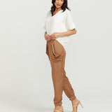 Slouchy Pants - Tan