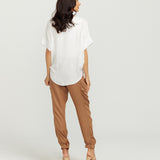 Slouchy Pants - Tan