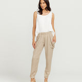 Slouchy Pants - Oyster
