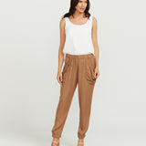 Slouchy Pants - Tan