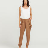 Slouchy Pants - Tan