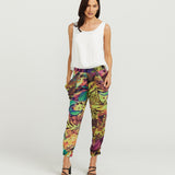 Slouchy Pants - Vivid Print