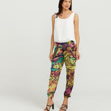 Slouchy Pants - Vivid Print