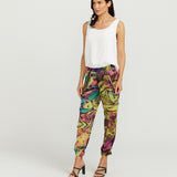 Slouchy Pants - Vivid Print