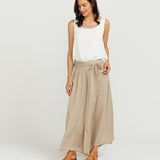 Skirt Pants - Oyster