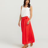Skirt Pants - Coral