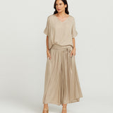 Skirt Pants - Oyster