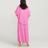 Round Neck Top - Pink