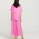 Round Neck Top - Pink