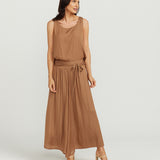 Skirt Pants - Tan