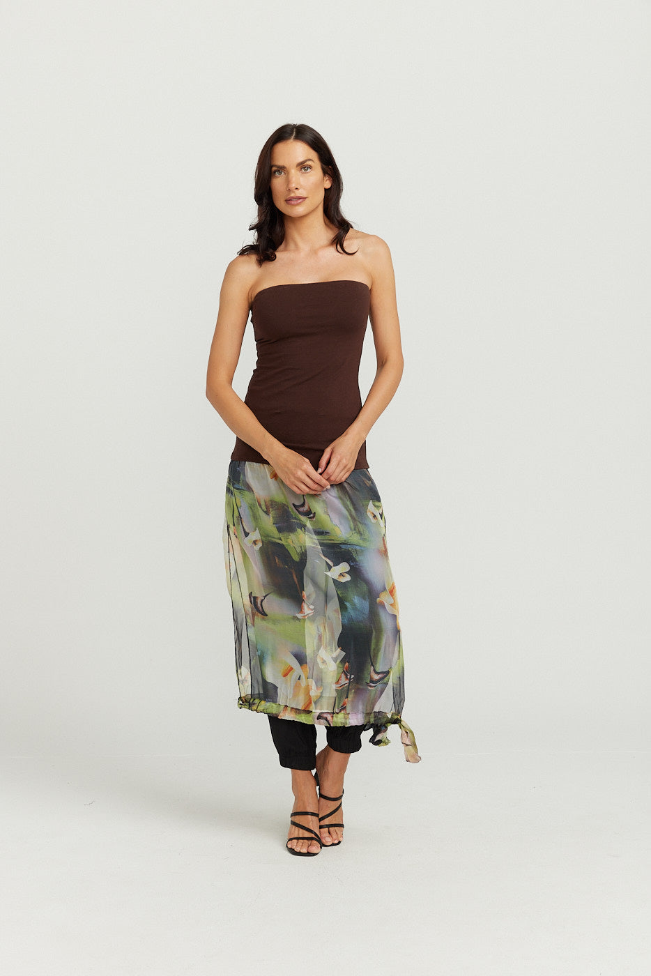 8 Way Top - Olive Lilly