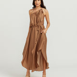 Multi Wearing Dress - Tan
