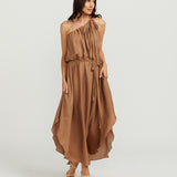 Multi Wearing Dress - Tan