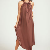 Maternity Multiwearing Dress - Chocolate Plum