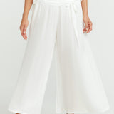 Skirt Pants - White