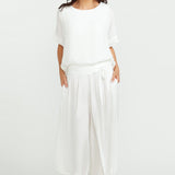 Skirt Pants - White