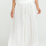 Skirt Pants - White