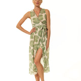 Wrap Dress - Green