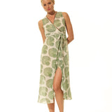 Wrap Dress - Green