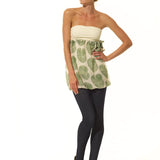 8 Way Top - Green Fan Print