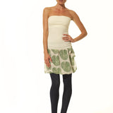 8 Way Top - Green Fan Print