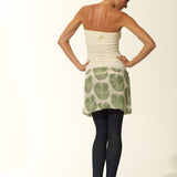 8 Way Top - Green Fan Print