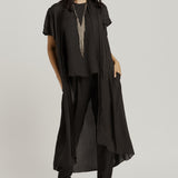 Jacket Kimono with Belle sleeves - Black
