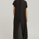 Jacket Kimono with Belle sleeves - Black