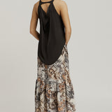 Frill Skirt - Batik Print