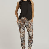 Slouchy Pants - Batik Print