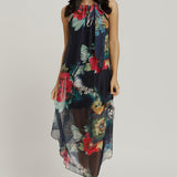 Multi Wearing Dress - Navy Bliss Print