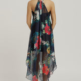 Multi Wearing Dress - Navy Bliss Print