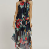 Multi Wearing Dress - Navy Bliss Print