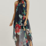 Multi Wearing Dress - Navy Bliss Print