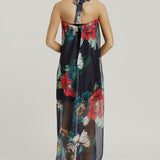 Multi Wearing Dress - Navy Bliss Print