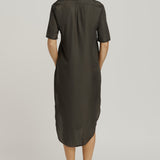 Shirt Dress - Sage Green