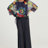 Skirt Pants - Navy