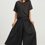 Top with tank attached - Black