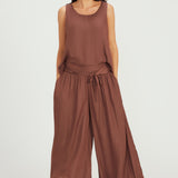 Staple Tank Top - Chocolate Plum
