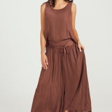 Staple Tank Top - Chocolate Plum