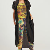 Strapless Maxi Jumpsuit - Vivid Print