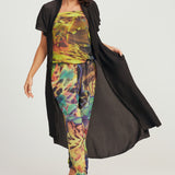 Strapless Maxi Jumpsuit - Vivid Print