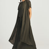 Jacket Kimono with Belle Sleeves - Sage Green