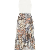 Frill Skirt - Batik Print