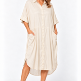 MULTI WEARING SHIRT DRESS