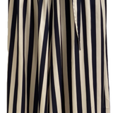 SKIRT PANTS / Navy Oyster Stripe